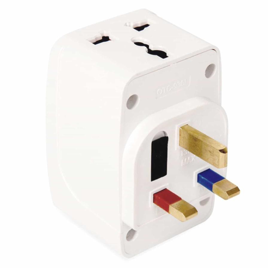 Oshtraco 3-Way Multi-Socket Adaptor