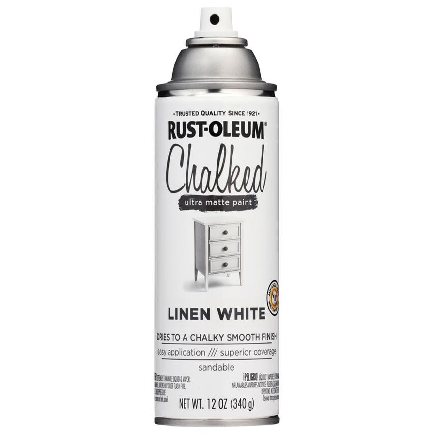 Rust-Oleum Chalked Ultra Matte Paint (340 g, Linen White)