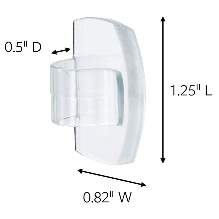 3M Command Outdoor Light Clips W/Foam (4 Pc.)