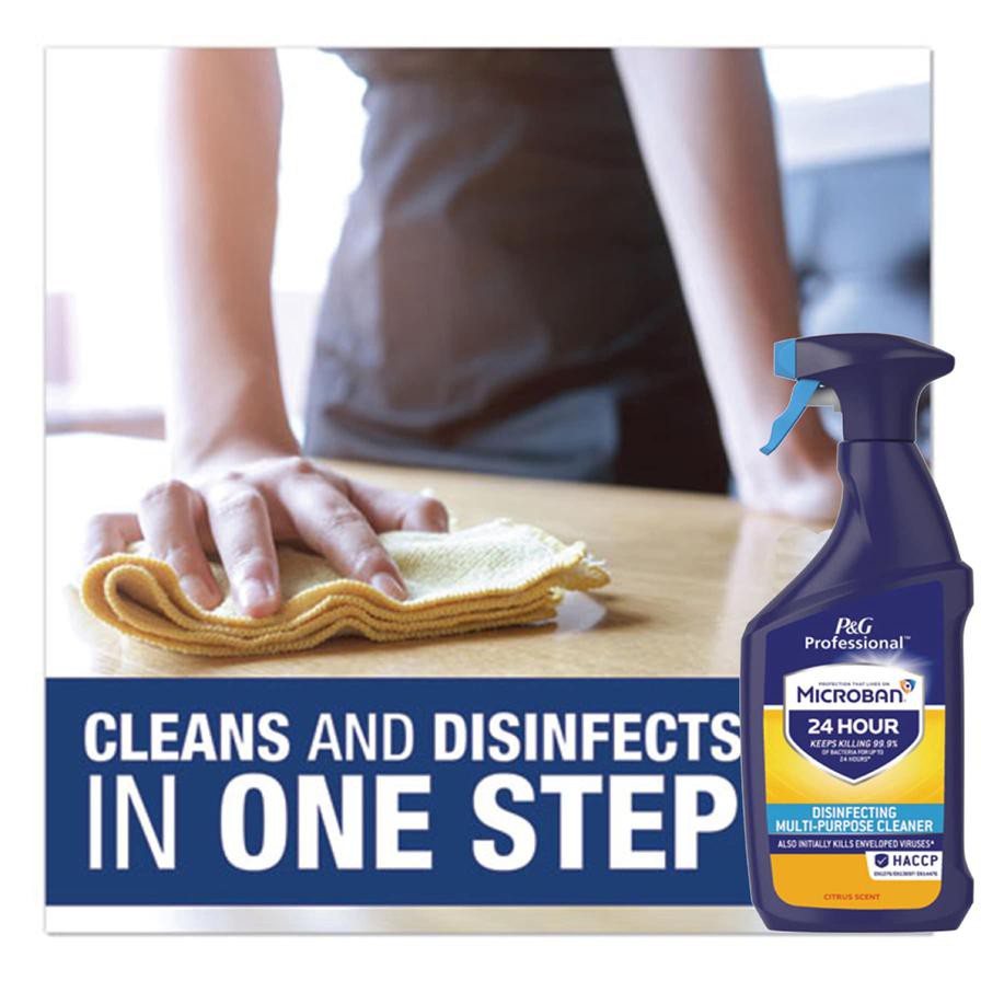 Microban Disinfecting Multipurpose Cleaner Spray (750 ml)