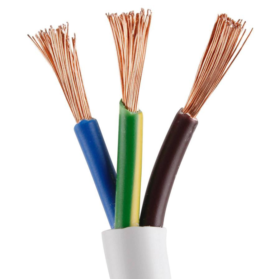 Oshtraco 3-Core Flexible Copper Cable Roll (4 mm x 1 m, Sold Per Meter)