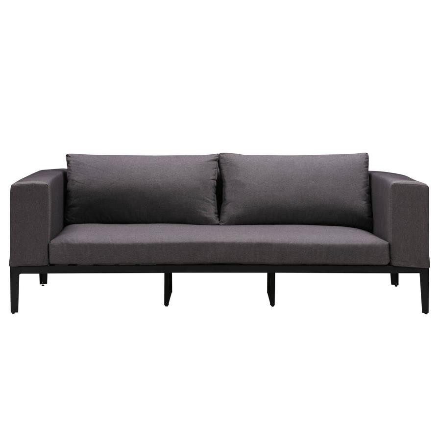 Aruba Deluxe 2-Seater Aluminium Sofa W/Cushion Generic (220 x 100 x 72 cm)