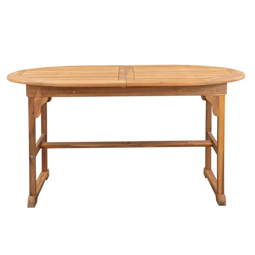 Kingston Acacia Wood Extendable Dining Table Generic (200 x 90 x 75 cm)