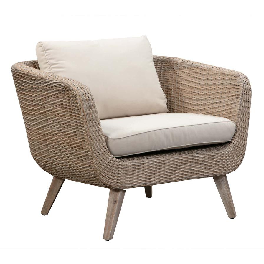 1 Seater Aarhus Wicker Sofa Generic, VTB-463005/1S (2 Pc.)