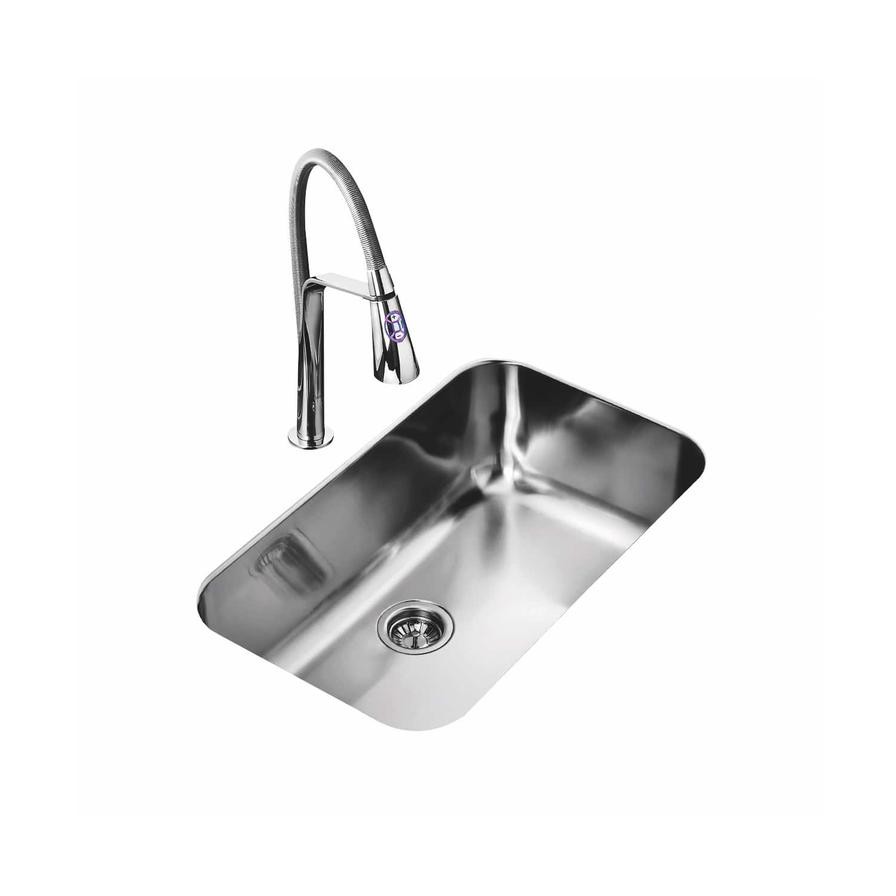 Teka Undermount Stainless Steel Sink (48.2 x 25 x 78.7 cm)