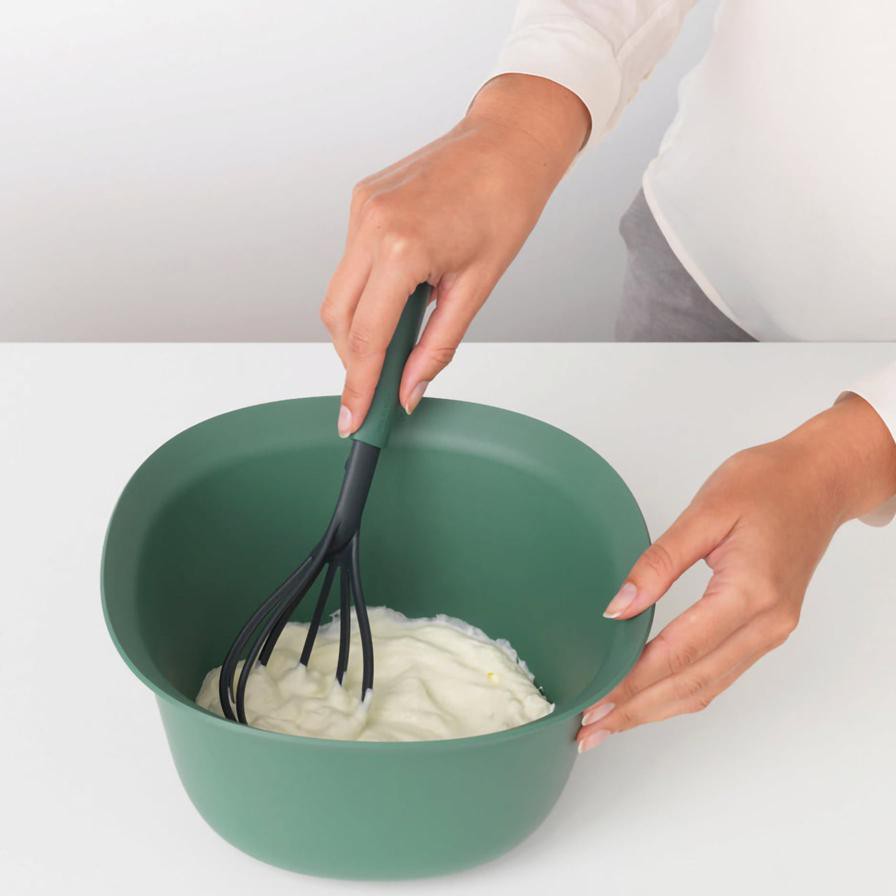 Brabantia Baking Set W/ Silicone Mixing Bowl (3.2 L, 4 pcs)