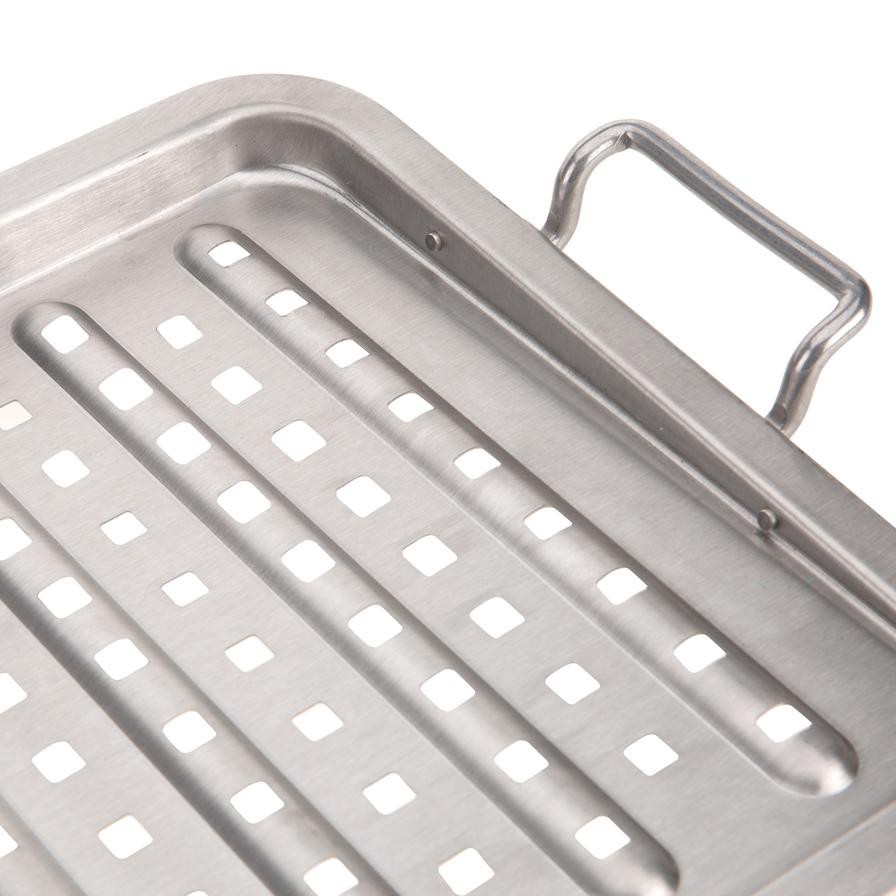 Broil King Grill Topper (27 x 38 x 2 cm, Silver)