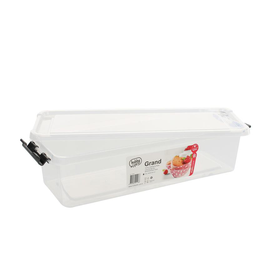 Hobby Life Plastic Grand Long Storage Box (3.5 L, 24 x 14 x 36.5 cm)