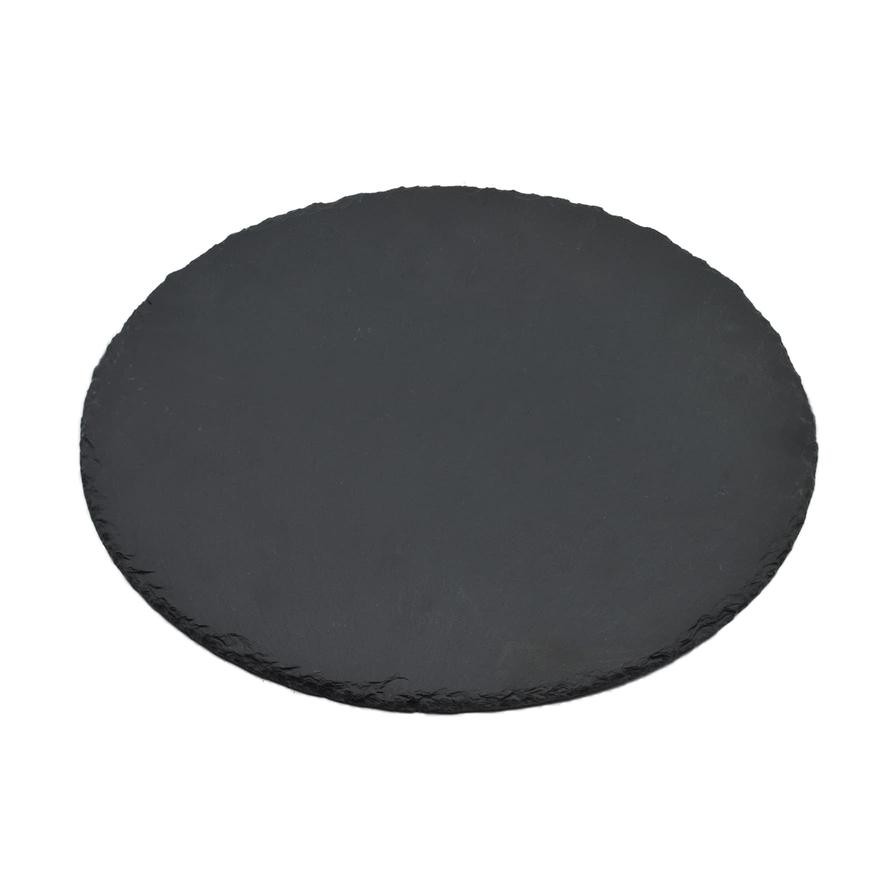 Raj Round Slate Plate (30 cm)