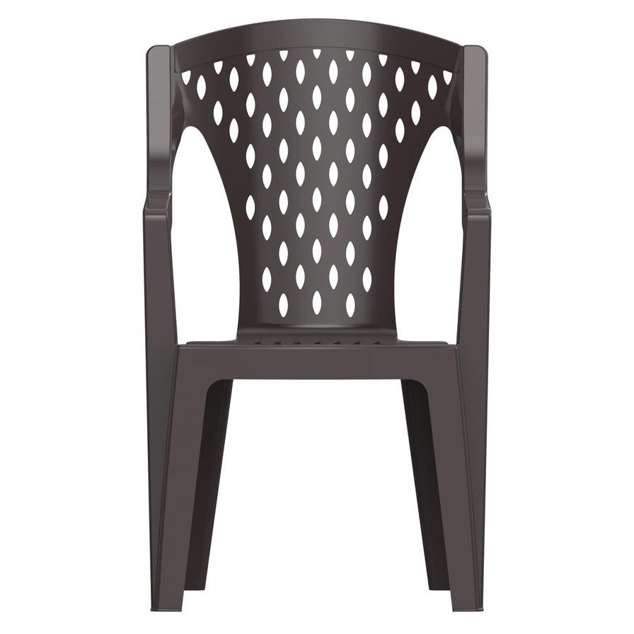 Cosmoplast Plastic Queen Armchair (59 x 58 x 93 cm)