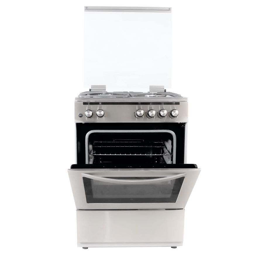 Hoover Freestanding 4-Burner Gas Cooker, FGC6602S (60 x 60 x 85 cm)