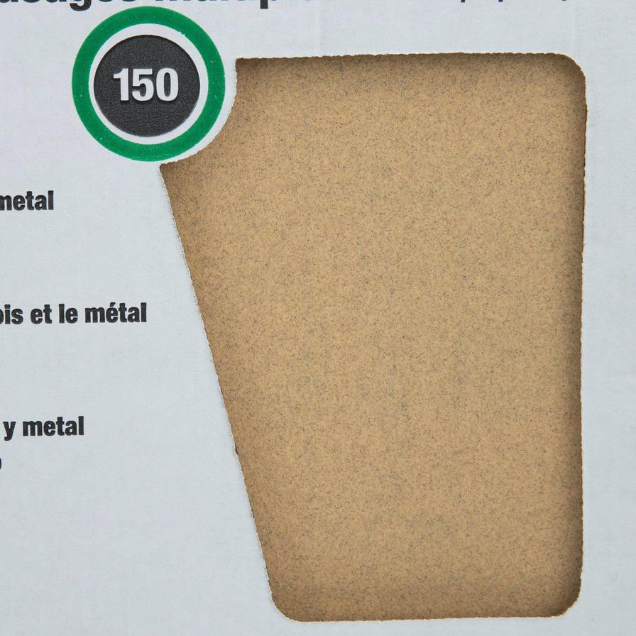 3M All Purpose Sandpaper, 150 Grit (27.9 x 22.8 cm, 25 pcs)