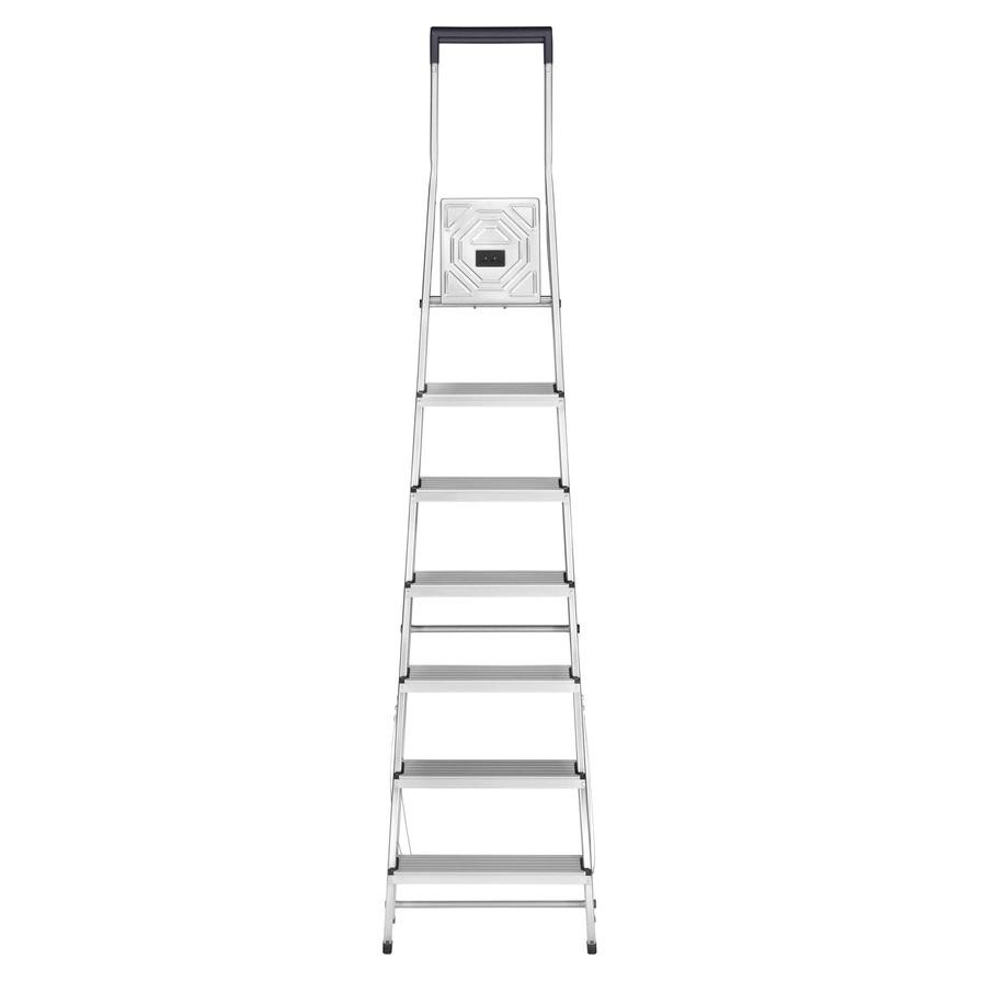 Hailo Selekta Basicline 7-Tier Step Ladder (53 x 12 x 229 cm)