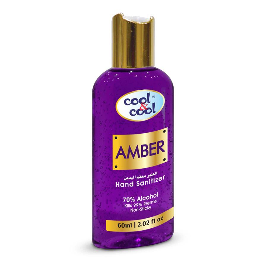 Cool & Cool Hand Sanitizer (60 ml, Amber)