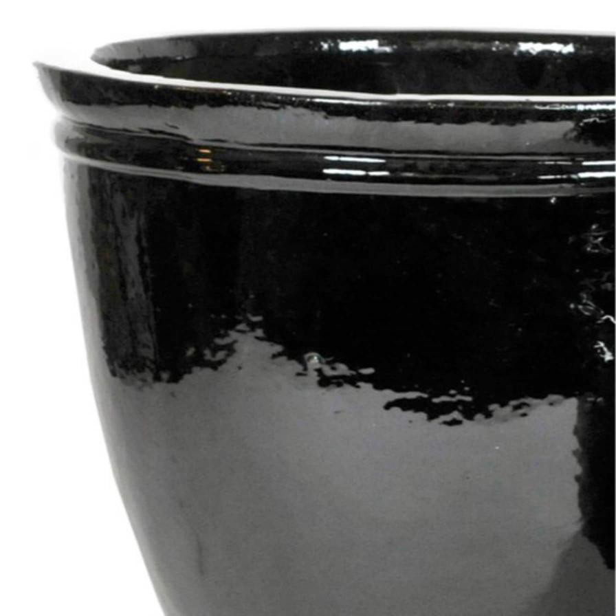 Glazed Terracotta Ypsilon Plant Pot Generic (48 x 48 x 38 cm, Large)