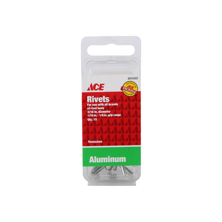 Aluminium Rivets (4.8 mm, Pack of 15)