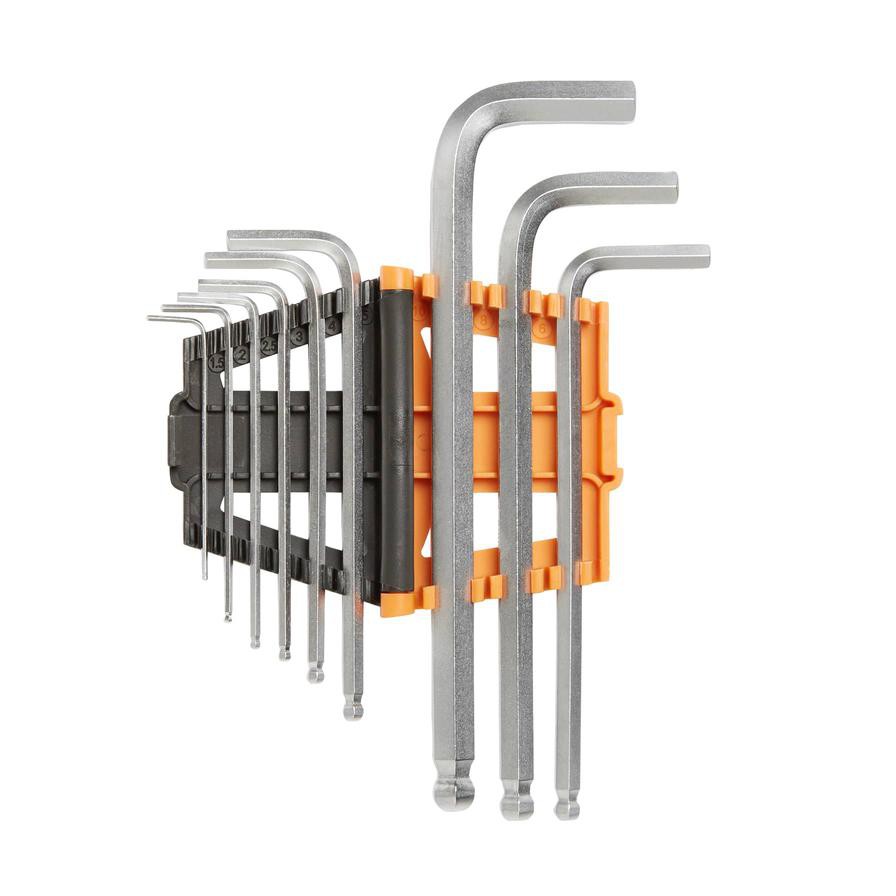 Magnusson Chrome Vanadium Steel Hex Key Set, HX04 (9 Pc.)