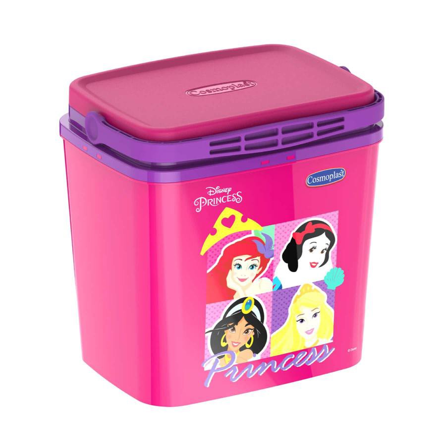 Cosmoplast Plastic Disney Princess Chill Box (27 x 20 x 19 cm, 4 L)