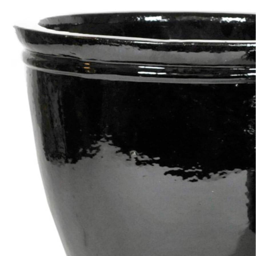 Glazed Terracotta Ypsilon Plant Pot Generic (38 x 38 x 31 cm, Medium)