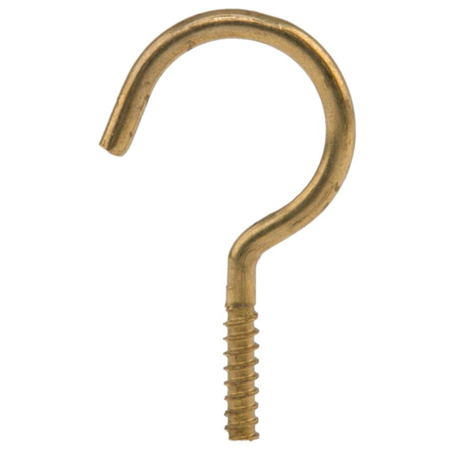 Suki 6152073 Cup Hooks (50 mm, Pack of 4, Golden)