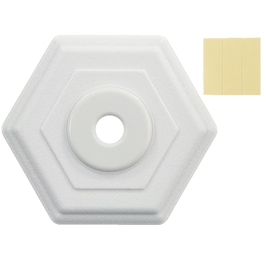 Ace Rubber Wall Mount Cover Up Door Stop (12.7 x 12.7 cm)