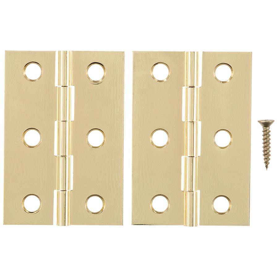 Ace Brass Broad Hinge (6.3 cm, 2 Pc.)