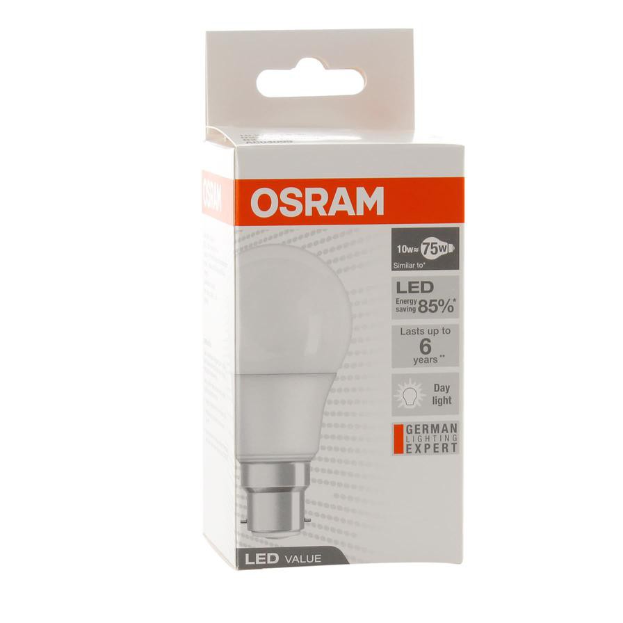 Osram LED Value Class A E27 Lamp (10 W, Day Light)