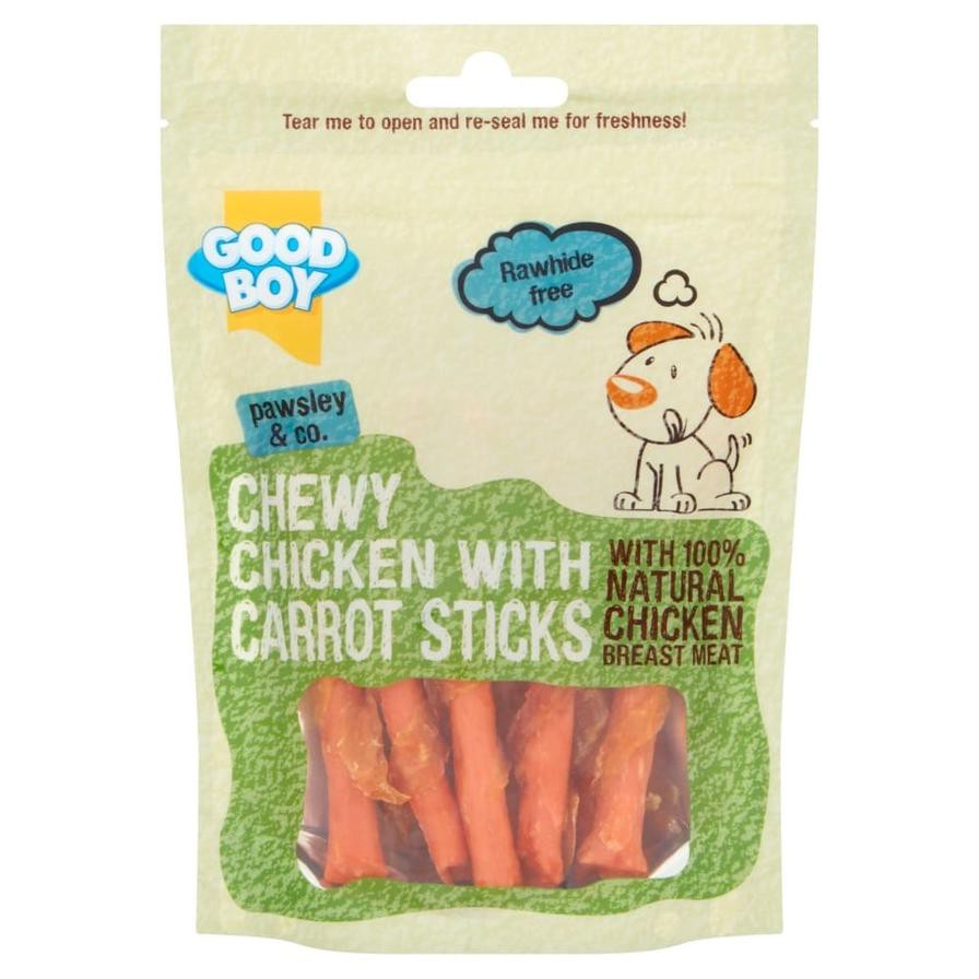 Armitage Good Boy Chewy Chicken W/Carrot Stick Dog Treat (Adult Dogs, 90 g)