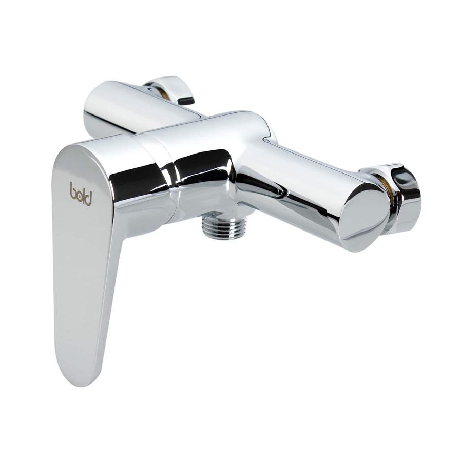 Bold Adour Shower Mixer (18 x 11 x 10 cm, Chrome)