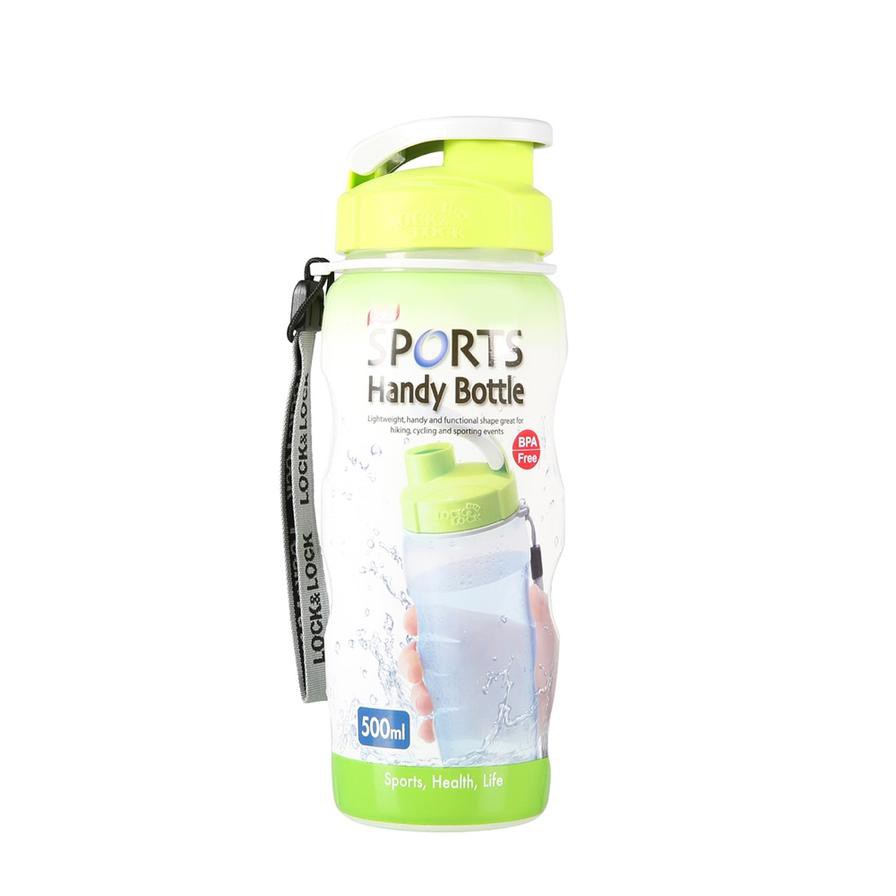 Lock & Lock Sports Handy Bottle (500 ml, Green)