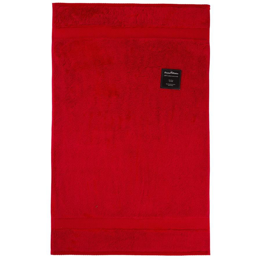 Truebell Classic Hand Towel (50 x 80 cm, Red)