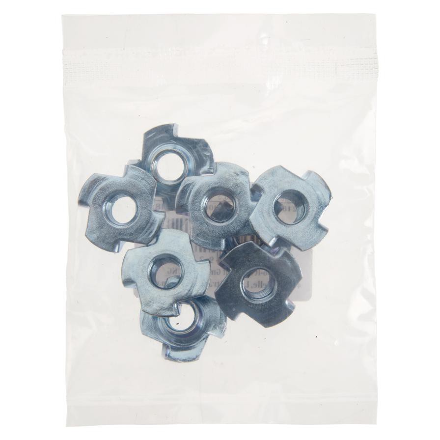 Hettich Dowel Nut W/ Thread, M8 (1 cm, 8 pcs)