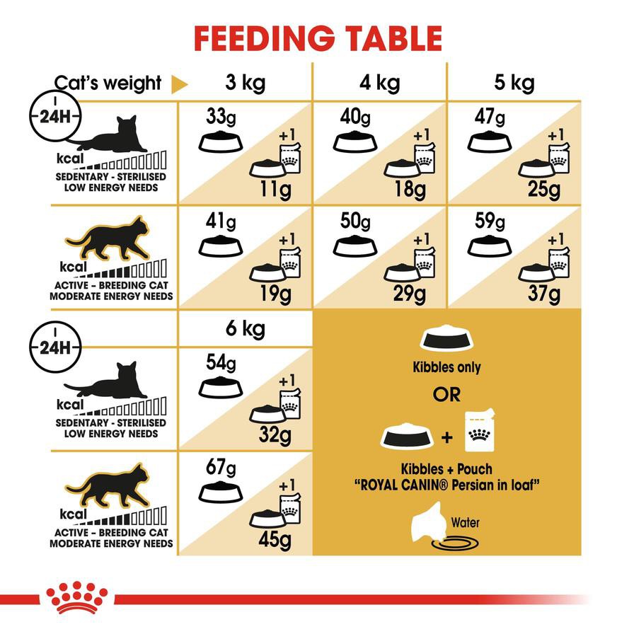 Royal Canin Feline Breed Nutrition Persian Cat Food (4 kg)