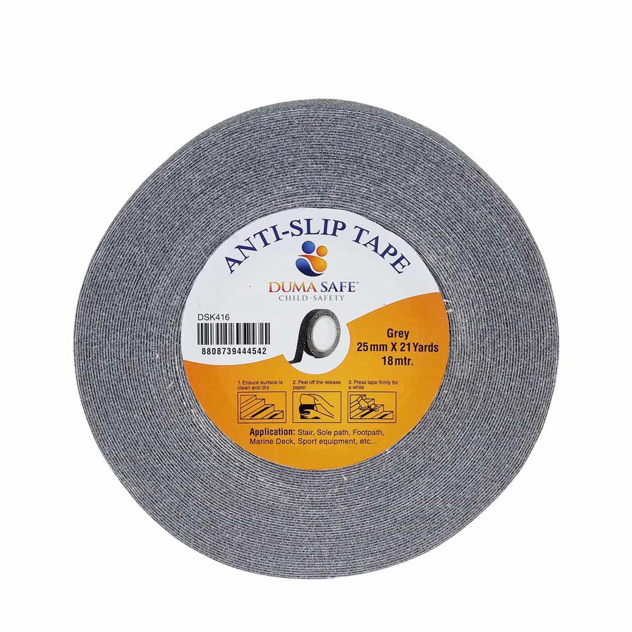 Duma Safe Anti-slip Tape (Grey, 2.5 cm x 18 m)