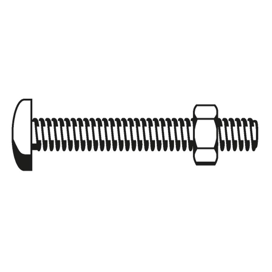 Suki Steel Roofing Bolt (M6 x 6 cm)