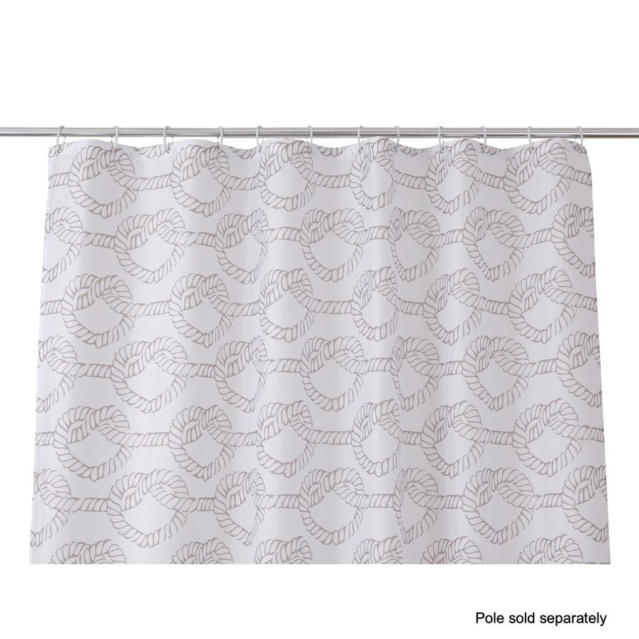 Cooke & Lewis Vedi Polyester Shower Curtain (1800 x 1800 mm)