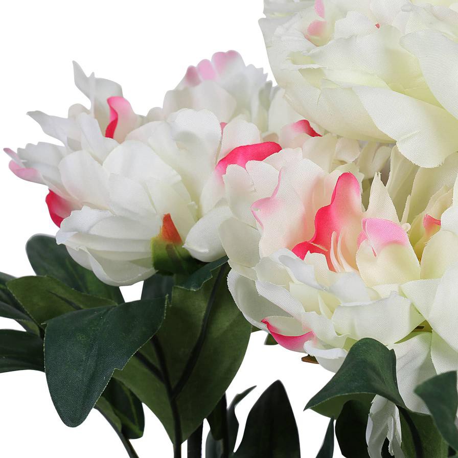 نبات فاوانيا أبيض اصطناعي