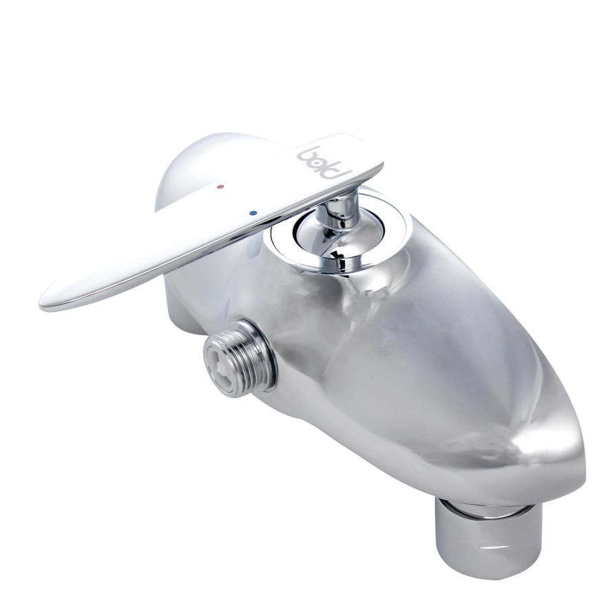 Bold Kiele Shower Mixer (19 x 12 x 9 cm, Chrome)