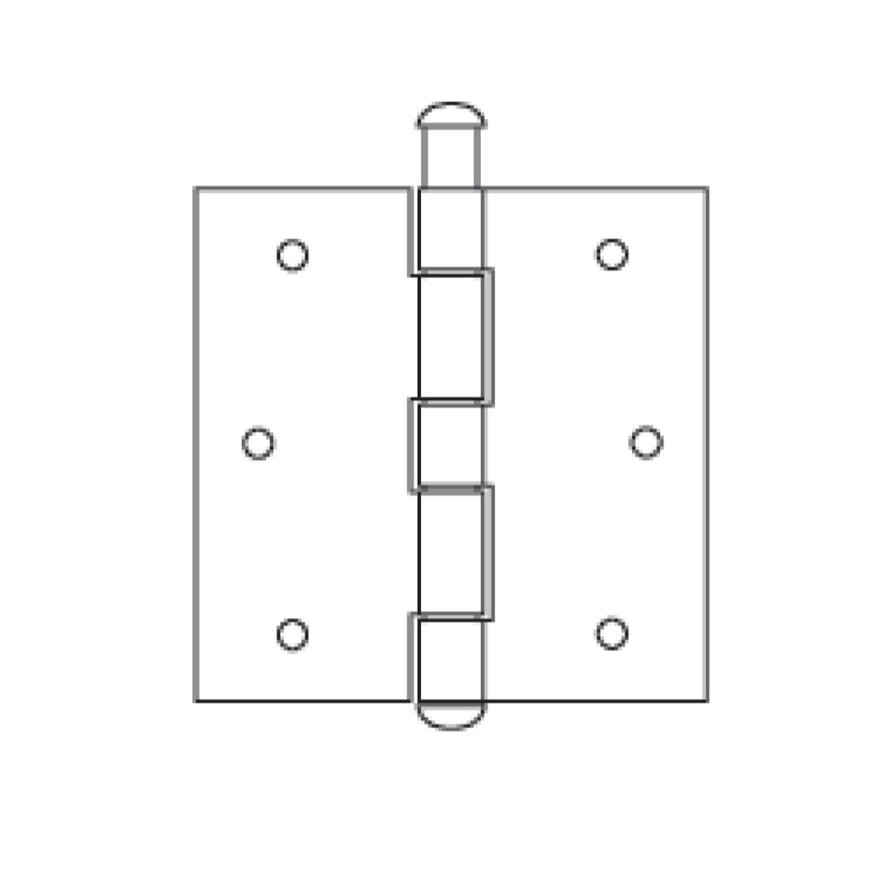 Suki Steel Butt Hinge (7.5 x 7.5 cm)