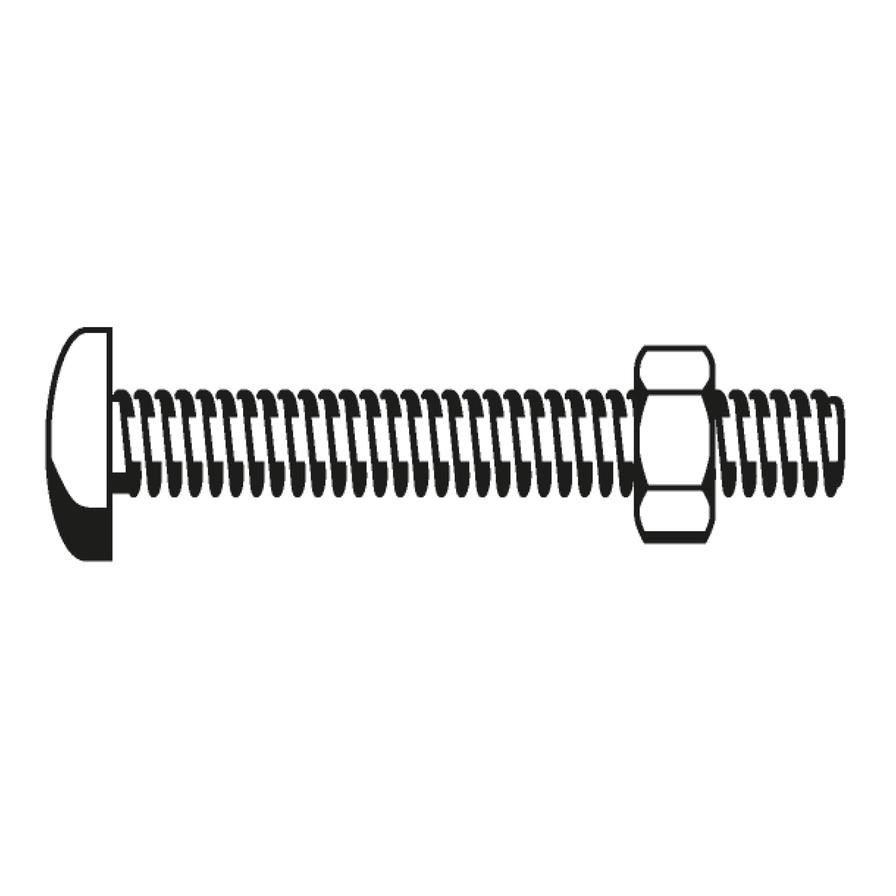 Suki Steel Roofing Bolt (M6 x 4 cm)