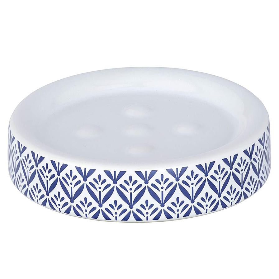 Wenko Lorca Soap Dish (12 cm, Blue)