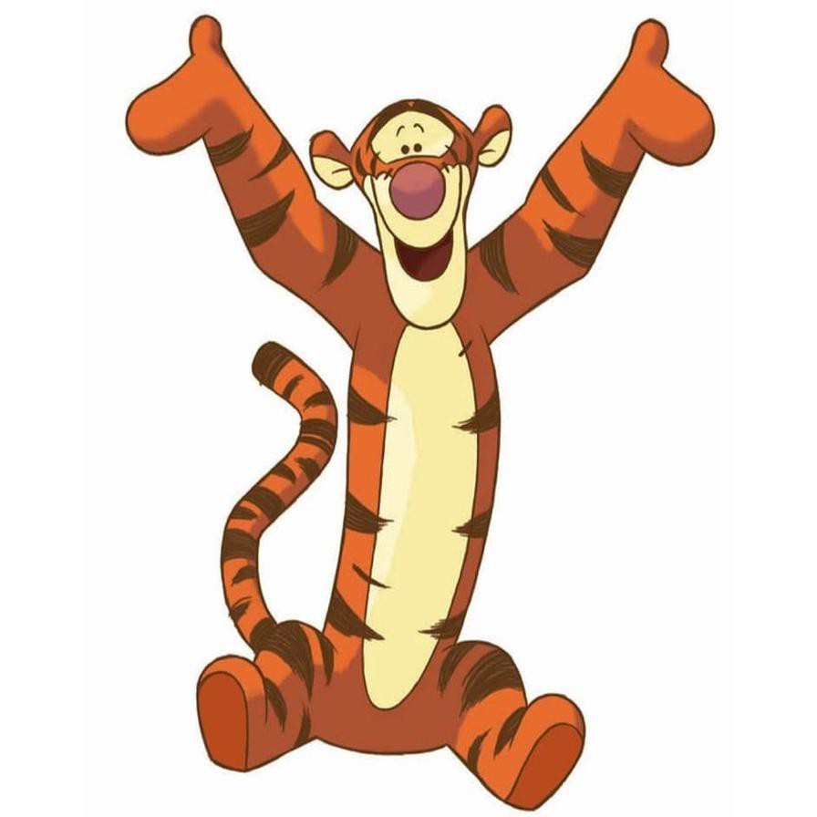 Roommates Winnie Tigger Wall Decal (63 x 79 cm)