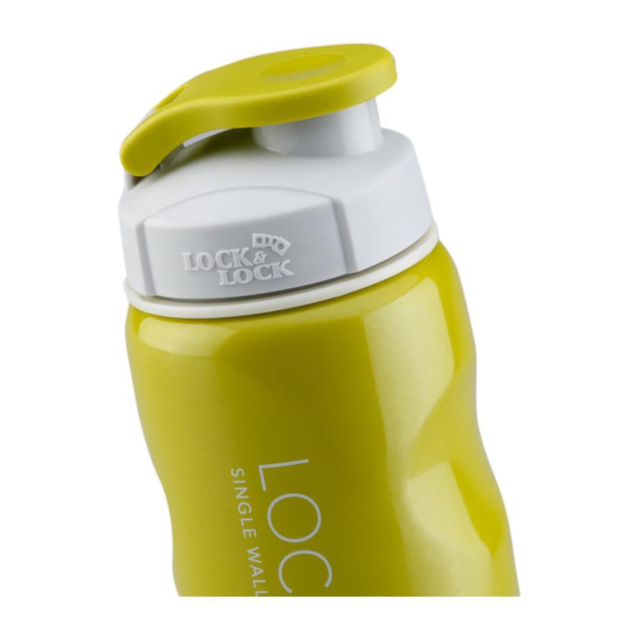 Lock & Lock HLHC211 Stainless Steel Water Bottle (550 ml, Green)