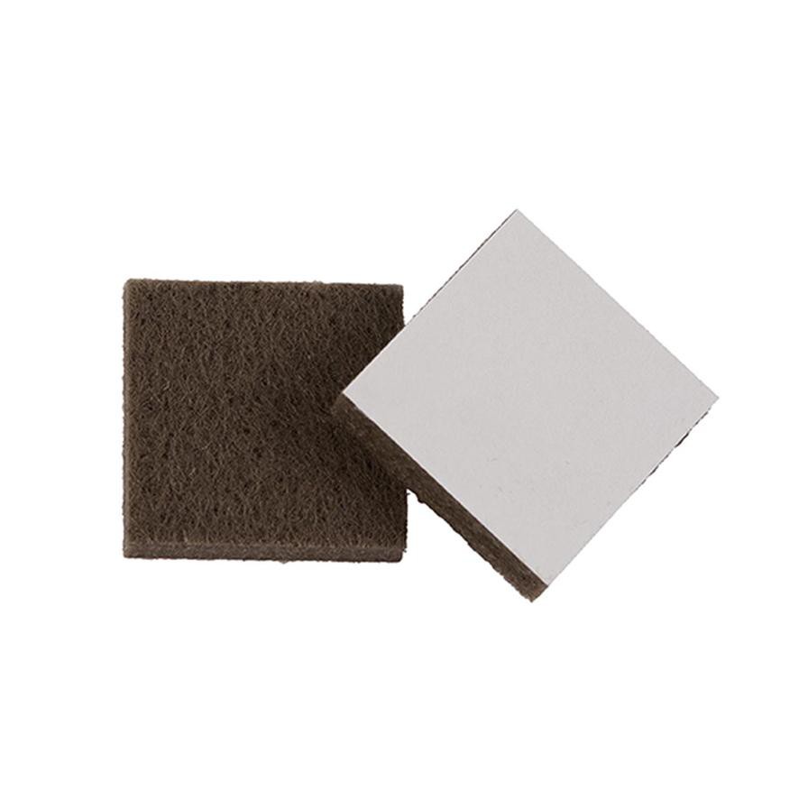 Hettich Felt Sliders (Brown, 22 x 5 mm, Pack of 20)