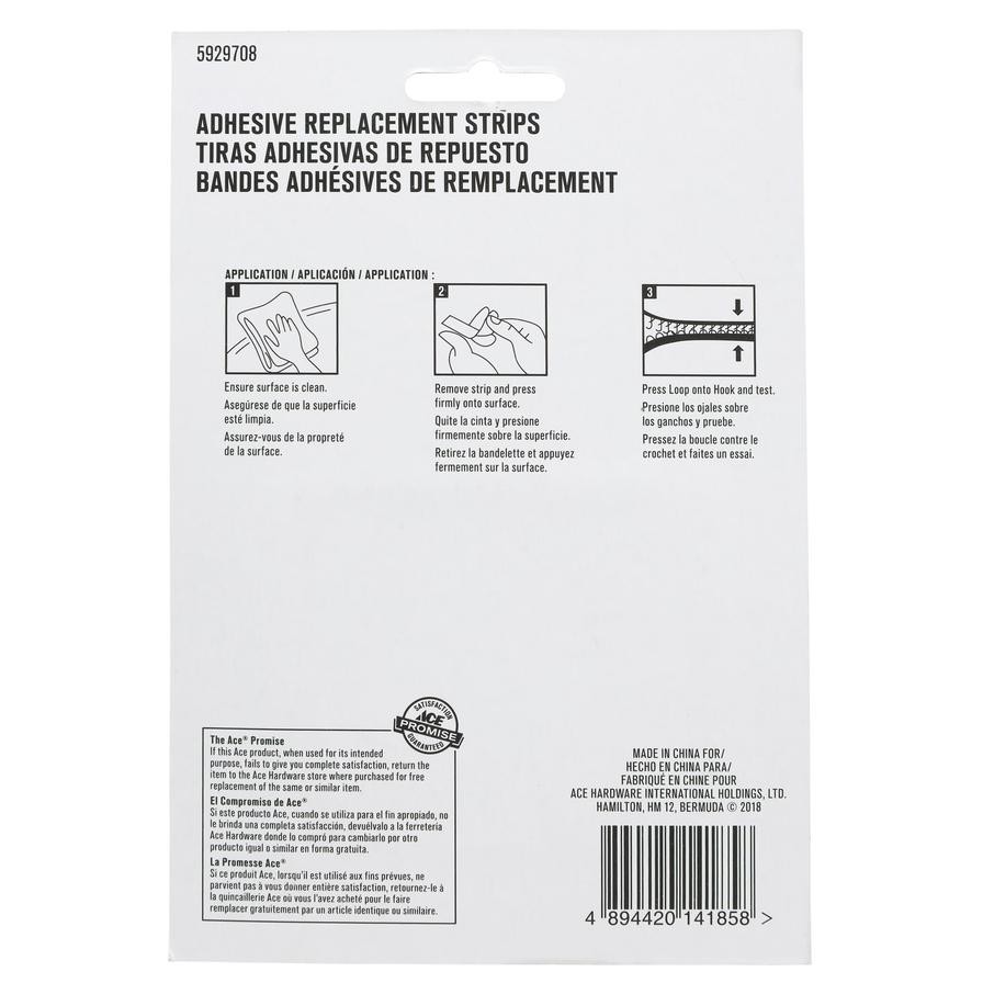 Ace Adhesive Replacement Strips (1.6 x 5.8 cm, 4 pcs)