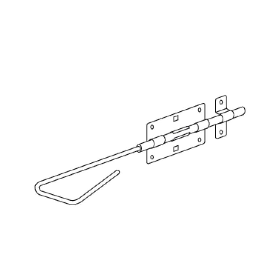 Suki Heavy Duty Steel Tower Bolt Latch (25 x 10 cm)