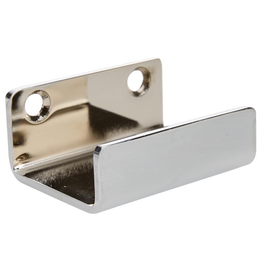 Hettich Furniture Leg U-Rail Chrome (9 x 4.3 x7 cm)