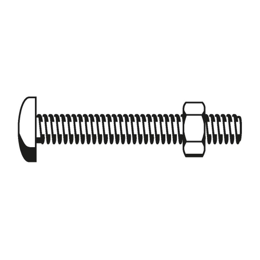 Suki Steel Roofing Bolt (M8 x 6 cm)