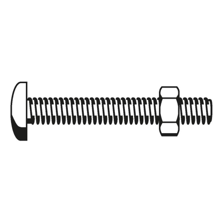 Suki Steel Roofing Bolt (M6 x 2 cm)