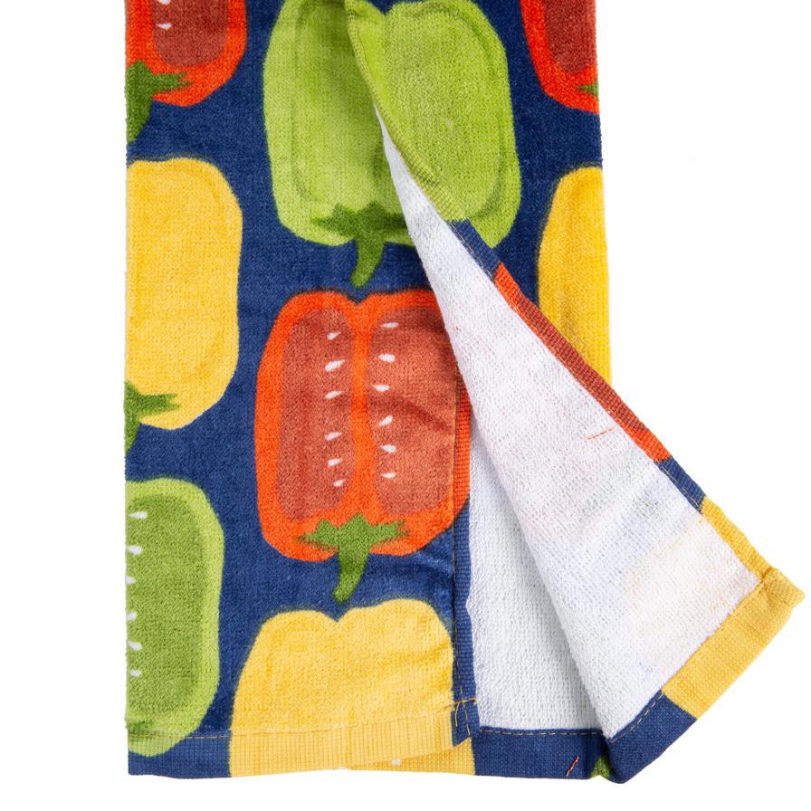 Tefal Kitchen Towel with Bell Peppers Pattern (33 x 17 cm)